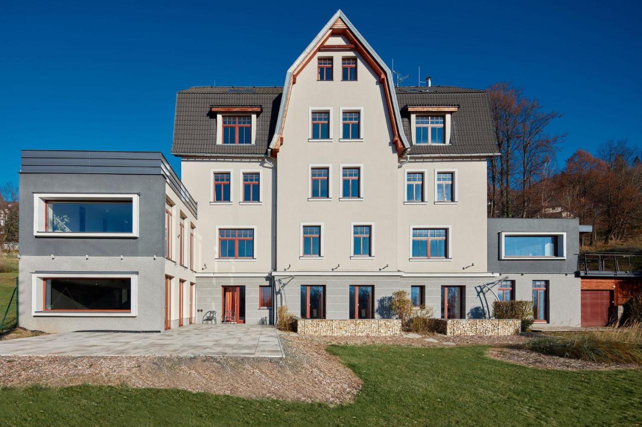 Hotel Slunny Dvur Есеник Экстерьер фото